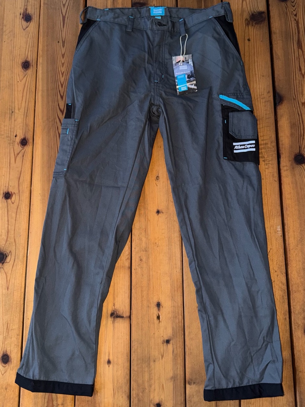 Atlas Copco Workwear Collection Men’s Lightweight Work Pants / Gray Trousers
